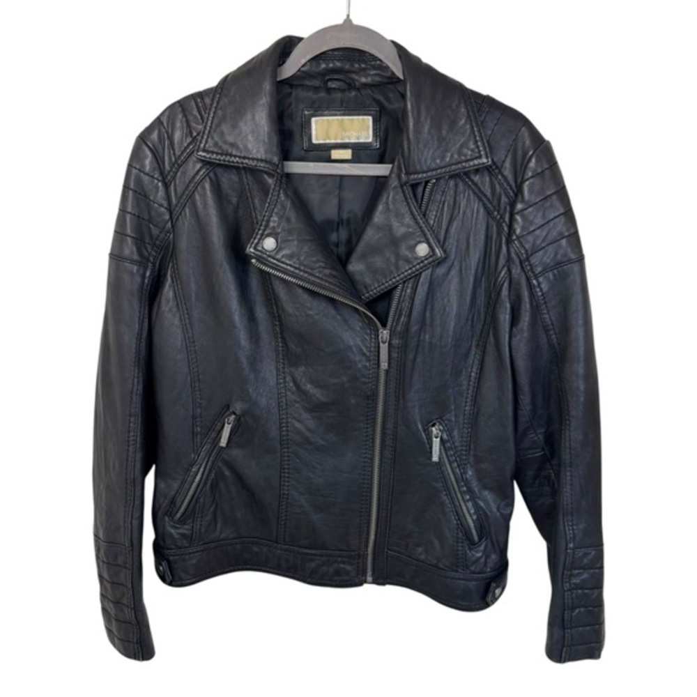 MICHAEL Michael Kors Black Leather Jacket